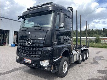 Camião de transporte de madeira MERCEDES-BENZ Arocs