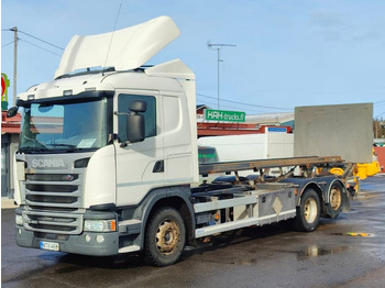 Camião transportador de contêineres/ Caixa móvel SCANIA G 490