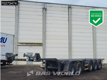 Semi-reboque transportador de contêineres/ Caixa móvel D-TEC