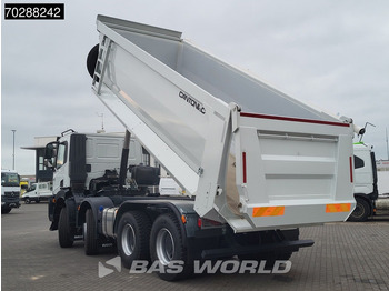 Camião basculante novo Iveco T-Way 450 8X4 New! 20m3 Cantoni & C. Tipper Steelsuspension Big-Axle Automatic Euro 6: foto 2 Camião basculante novo Iveco T-Way 450 8X4 New! 20m3 Cantoni & C. Tipper Steelsuspension Big-Axle Automatic Euro 6: foto 2