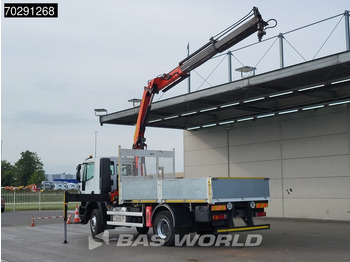 Camião de caixa aberta/ Plataforma, Camião grua Iveco Trakker 310 4X2 Palfinger PK14002 EH Crane Kran Rotator Steelsuspension Big-Axle Manual Euro 6: foto 2