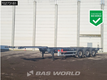 Semi-reboque transportador de contêineres/ Caixa móvel KÄSSBOHRER