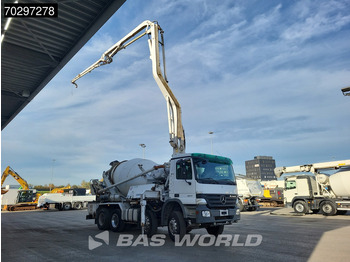 Autobomba de betão Mercedes-Benz Actros 3241 8X4 Putzmeister TMM 21-G2 PUMI 7m3 Mixer Big-Axle Steelsuspension 3-Pedals Euro 3: foto 3 Autobomba de betão Mercedes-Benz Actros 3241 8X4 Putzmeister TMM 21-G2 PUMI 7m3 Mixer Big-Axle Steelsuspension 3-Pedals Euro 3: foto 3
