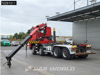 Camião polibenne, Camião grua Mercedes-Benz Arocs 4145 8X4 NL-Truck HMF RCL 5300 Crane Hyva 26-51-S Hooklift Steelsuspension Big-Axle Automatic Euro 6: foto 3 Camião polibenne, Camião grua Mercedes-Benz Arocs 4145 8X4 NL-Truck HMF RCL 5300 Crane Hyva 26-51-S Hooklift Steelsuspension Big-Axle Automatic Euro 6: foto 3