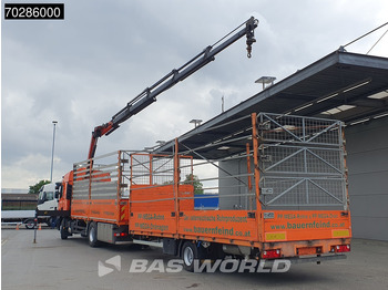 Camião de caixa aberta/ Plataforma, Camião grua Renault C 380 4X2 Combi Palfinger PK18002-EH Kran Crane Retarder Euro 6: foto 2