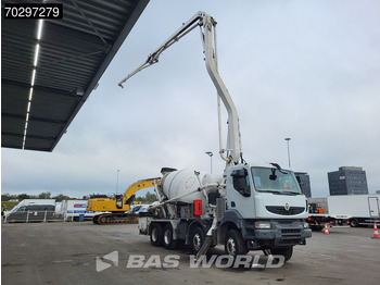Camião betoneira Renault Kerax 8X4 Mecbo M3-23/100-BZ Pomp+Mixer Big-Axle Steelsuspension Euro 5: foto 3