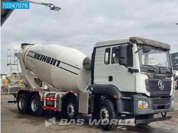 Camião betoneira novo SHACMAN 8x4 EURO 6 8X4 NEW! 8m3 Liebherr Mixer Big-Axle Steel Suspension: foto 3
