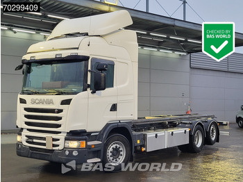Camião transportador de contêineres/ Caixa móvel SCANIA G 450