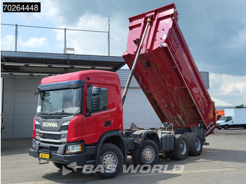 Camião basculante Scania P410 8X4 NL Truck 19m3 tipper Body Heating Big-Axle Steelsuspension Euro 6: foto 2