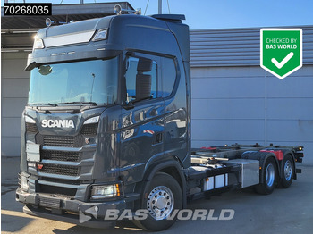 Camião transportador de contêineres/ Caixa móvel SCANIA S 540