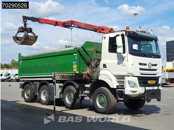 Camião basculante, Camião grua Tatra Tatra Phoenix 8P6R43/Phoenix 8X6 NL-Truck HMF 1943Z Crane 17m3 HSW Big-Axle Steering-Axle 8x6 Automatic Euro 6: foto 3