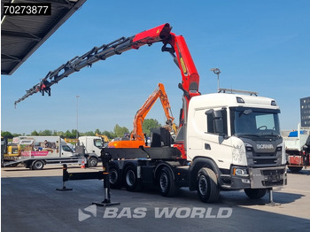 Tractor Scania G500 8X2 Retarder Liftachse Palfinger Kran PK 58.002 TEC F + JIB: foto 3