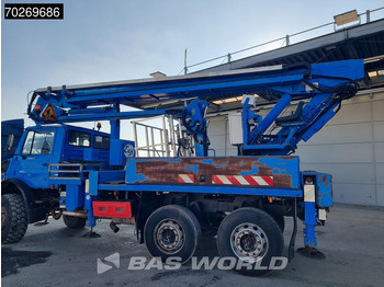 Camião grua Unimog U2450L 6X6 Unimog Engin EGI TP 226 hubarbeitsbühne Manual Euro 2: foto 3