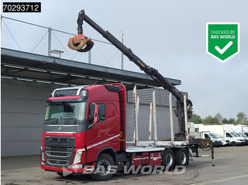 Camião de transporte de madeira VOLVO FH 540