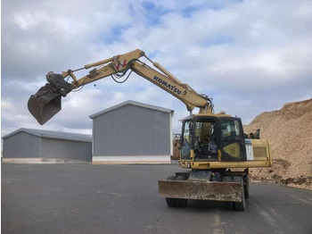 Escavadeira de rodas KOMATSU PW160