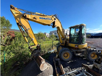 Escavadeira de rodas KOMATSU
