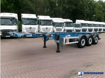 Semi-reboque transportador de contêineres/ Caixa móvel ASCA