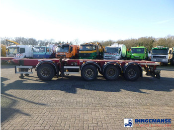 Semi-reboque transportador de contêineres/ Caixa móvel D-Tec 4-axle container combi trailer (3 + 1 axles) 20-30-40-45 ft: foto 5 Semi-reboque transportador de contêineres/ Caixa móvel D-Tec 4-axle container combi trailer (3 + 1 axles) 20-30-40-45 ft: foto 5