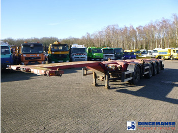 Semi-reboque transportador de contêineres/ Caixa móvel D-TEC