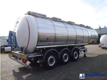 Semi-reboque cisterna Fluid Chemical tank inox 37.5 m3 / 1 comp ADR 28-10-2025: foto 3