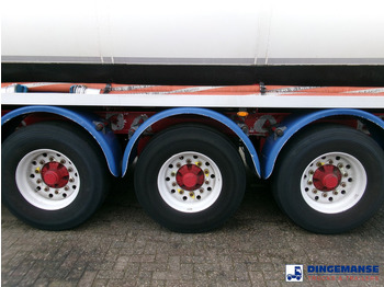 Semi-reboque cisterna Lakeland Fuel tank alu 42.8 m3 / 6 comp + pump: foto 5
