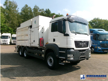 Caminhão limpa fossa MAN TGS 26.440 6X4 MTS Saugbagger Dino3 vacume: foto 2