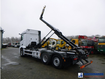 Camião polibenne Mercedes-Benz Actros 2843 6x2 Hyva container hook 20t: foto 3