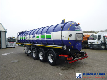 Caminhão limpa fossa VALLELY Vacuum tank alu 30 m3 / 1 comp + Engine: foto 3