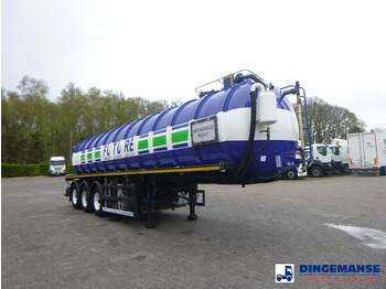 Caminhão limpa fossa VALLELY Vacuum tank alu 30 m3 / 1 comp + Engine: foto 2
