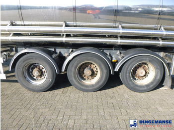 Semi-reboque cisterna Van Hool Chemical tank inox 30 m3 / 1 comp: foto 5