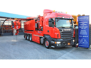 Caminhão limpa fossa SCANIA R