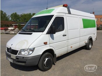 Carrinha de contentor Mercedes Sprinter 414 NGT (129hk) gas engine 4x2 Box: foto 1