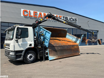Camião basculante, Camião grua DAF FA 65 CF 250 Hiab 8 Tonmeter laadkraan: foto 2