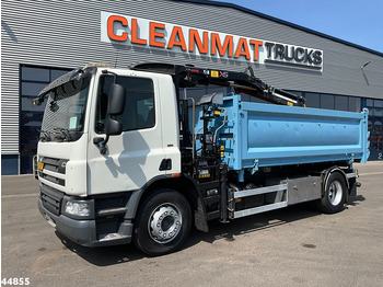 Camião basculante, Camião grua DAF FA 65 CF 250 Hiab 8 Tonmeter laadkraan: foto 3