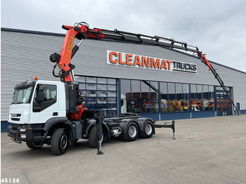 Locação financeira de Iveco Stralis AD410T44 8x4 Palfinger 44 Tonmeter laadkraan + Fly-Jib Just 222.398 km! Iveco Stralis AD410T44 8x4 Palfinger 44 Tonmeter laadkraan + Fly-Jib Just 222.398 km!: foto 3