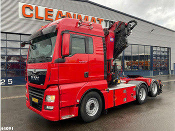 Camião grua MAN TGX 28.510 HMF 50 Tonmeter laadkraan + Fly-Jib: foto 2