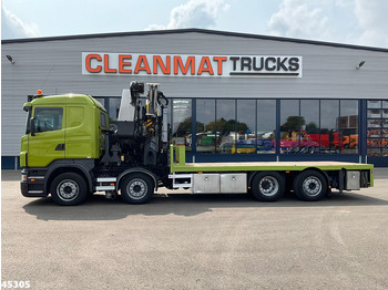 Camião grua Scania R 420 8x2 manual Palfinger 85 Tonmeter laadkraan + Fly-Jib: foto 3