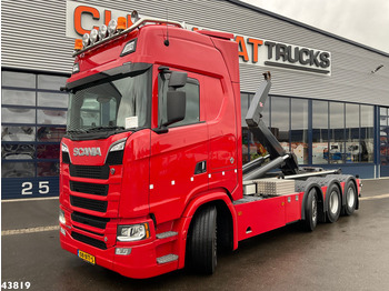 Camião polibenne Scania S770 V8 8x2 Euro 6 VDL 25 Ton haakarmsysteem Just 11.115 km!: foto 1