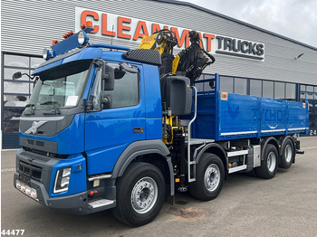 Camião basculante, Camião grua Volvo FMX 540 8x4 Euro 6 Fassi 36 Tonmeter laadkraan: foto 4