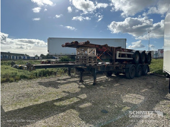 Semi-reboque transportador de contêineres/ Caixa móvel HFR