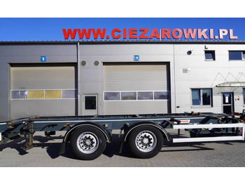 Reboque transportador de contêineres/ Caixa móvel FRUEHAUF
