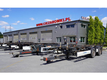 Reboque transportador de contêineres/ Caixa móvel KRONE