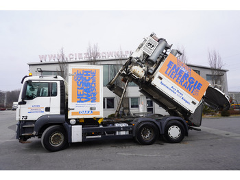 Caminhão de lixo MAN TGS 26.360 / Holzmann Fahrzeugbau HBS 28/120.00 kitchen waste vehicle / Euro 5: foto 2