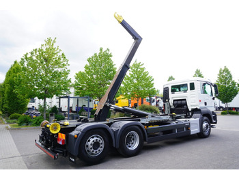 Camião polibenne para transporte de contêineres MAN TGS 26.430 E6 6x2 / HIAB Multilift hooklift: foto 5