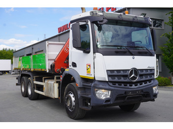 Locação financeira de MERCEDES-BENZ AROCS 2633 6x4 / 5.5 T crane FASSI F135 / Tipper 15 EPAL MERCEDES-BENZ AROCS 2633 6x4 / 5.5 T crane FASSI F135 / Tipper 15 EPAL: foto 2