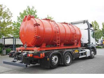 Locação financeira de MERCEDES-BENZ Actros 2545 6 × 2 MP5 / NEW septic barrel 13000 L MERCEDES-BENZ Actros 2545 6 × 2 MP5 / NEW septic barrel 13000 L: foto 4