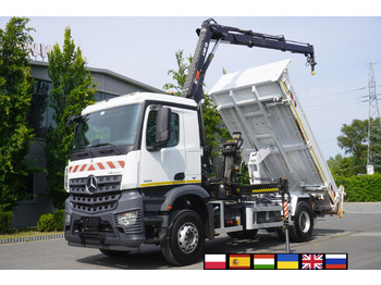 Camião de caixa aberta/ Plataforma MERCEDES-BENZ Arocs 1833