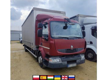 Camião de lona RENAULT Midlum 300