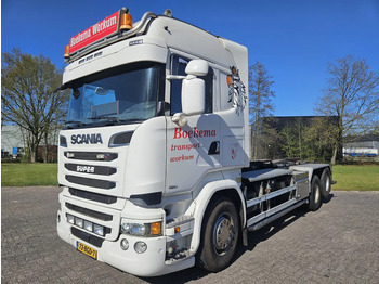 Camião transportador de contêineres/ Caixa móvel SCANIA R 520