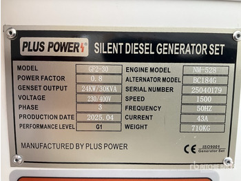Gerador elétrico PLUS POWER